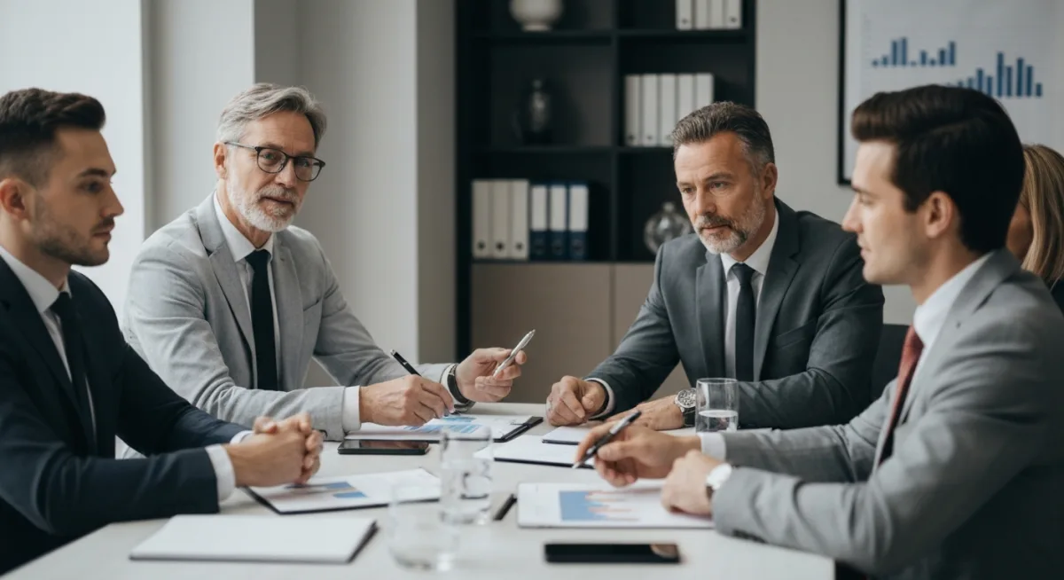 Ședință de strategie pentru un client enterprise